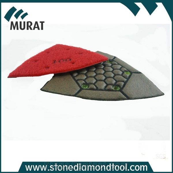 Diamond Electroplate Abrasive Pad for Hand Grind Stone/Tile/Glass