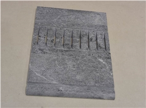 Aliveri Black Marble Pool Overflow Drainage Grate