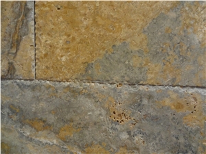 Rain Forest Travertine French Pattern Tiles & Slabs, Multicolor Travertine Flooring Tiles, Walling Tiles Rain Forest Travertine French Pattern Tiles & Slabs, Multicolor Travertine Flooring Tiles, Walling Tiles