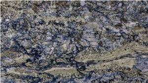 Azurite Granite Tiles & Slabs, Blue Polished Granite Flooring Tiles, Walling Tiles