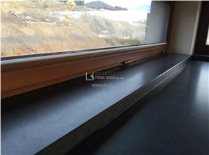 Black Pearl Granite Window Parapets
