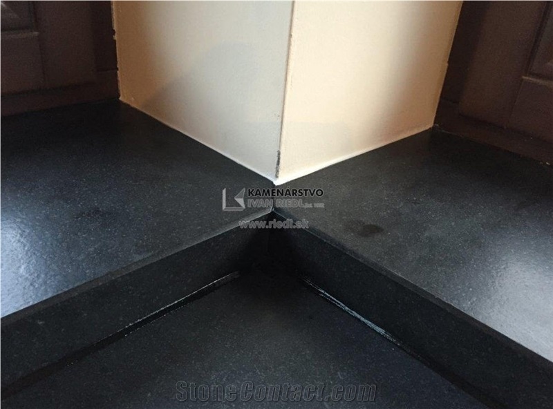 Black Pearl Granite Window Parapets