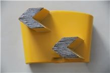 Concrete Floor Grinding Pads Double Arrow Diamond Segments Concrete Floor Grinding Pads Double Arrow Diamond Segments