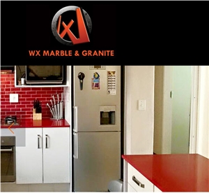 Caesarstone Red Shimmer Quartz Kitchen Countertops Caesarstone Red Shimmer Quartz Kitchen Countertops