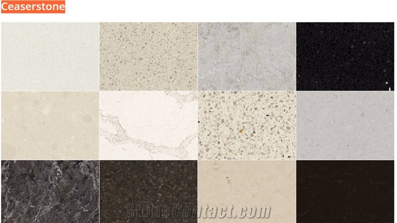 Ceaserstone Quartz Color Range