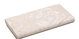 Caribbean Coral Stone Honed and Filled Pool Coping Bullnose