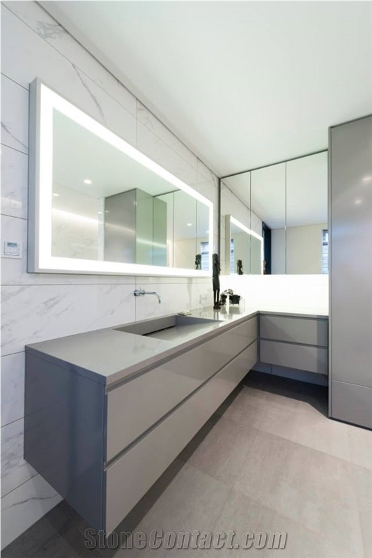 Bath Design, Custom Bathroom, White Stone Bathroom Design