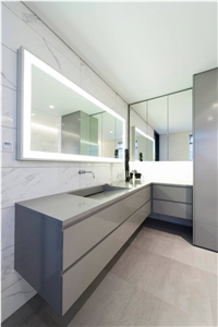 Bath Design, Custom Bathroom, White Stone Bathroom Design