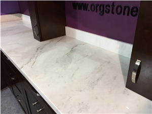Orient Carls White Marble Kitchen Countertop