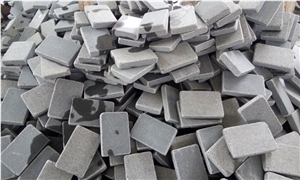 Tumbled Granite Cubes G654 Granite Cube Stone
