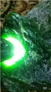 Nephrite green stones available 