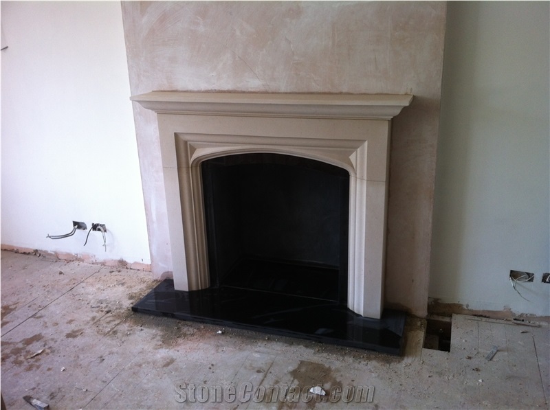 Custom Carved Fireplaces, Cadeby White Limestone Fireplaces