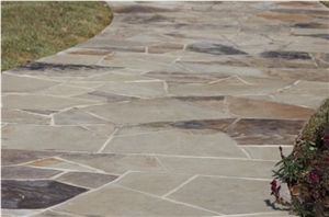 Cheyenne Blend Flagstone Walkway Pavers