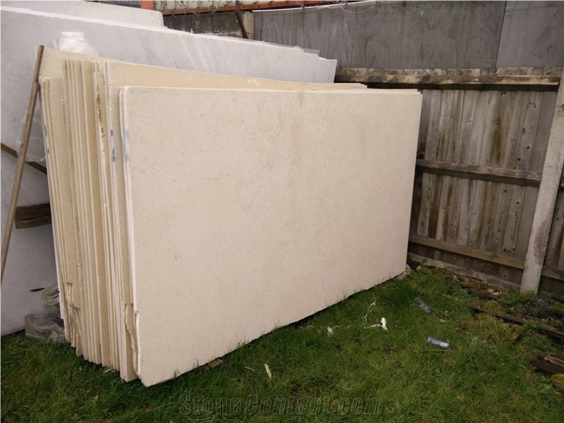 Moleanos Beige Limestone Slabs & Tiles, Beige Polished Limestone Floor Tiles, Wall Tiles