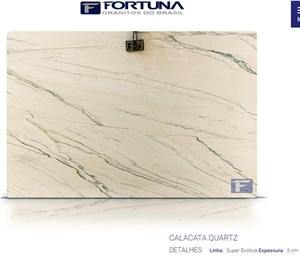 Calacata Quartz Slabs, Calacatta Quartzite