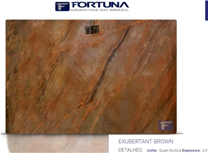Exuberant Brown Slabs Exuberant Brown Slabs