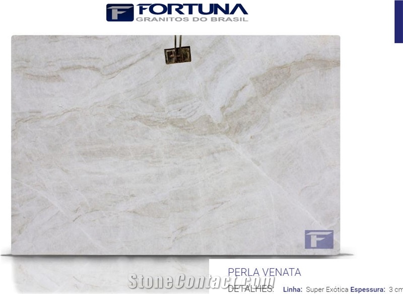Perla Venata Quartzite Slabs