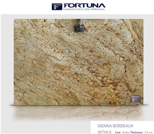 Sienna Bordeaux Granite Slabs