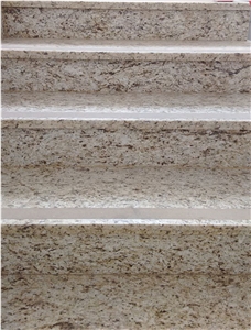 Granito Amarelo Ornamental Steps, Risers