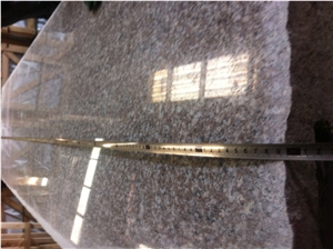 G664,Chinese Cheap Red Granite, G664/Luo Yuan Red/Copper Brown/China Ruby Red/Luna Pearl Granite Tiles & Slabs for Walling and Flooring