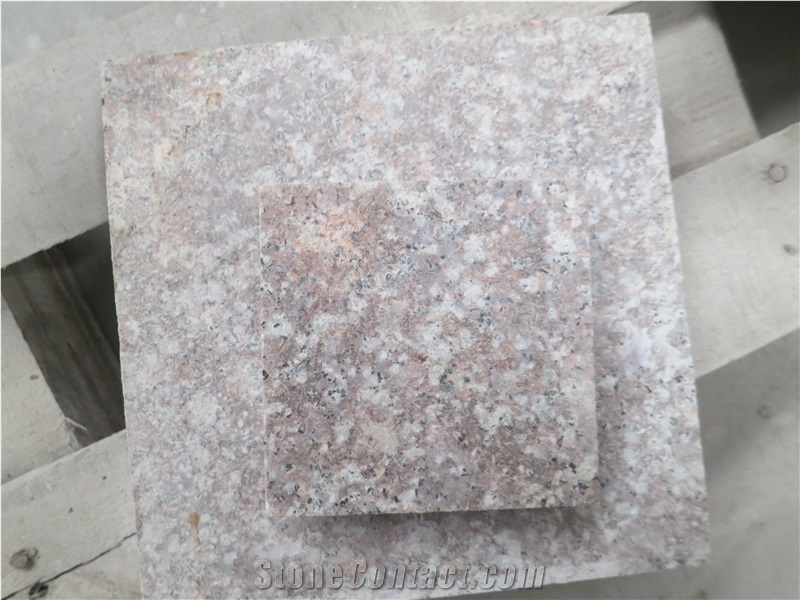 G687 Shrimp Red Pink Granite, Tiles and Slabs