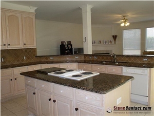 Best Price Baltic Brown Granite Kitchen Countertop/Cooperative Quarry /Bruno Baltico Desktops/Polished Worktops/Coffe Diamond Granite/Marron Baltico Tops