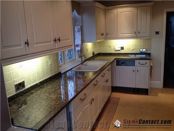 Best Price Baltic Brown Granite Kitchen Countertop/Cooperative Quarry /Bruno Baltico Desktops/Polished Worktops/Coffe Diamond Granite/Marron Baltico Tops