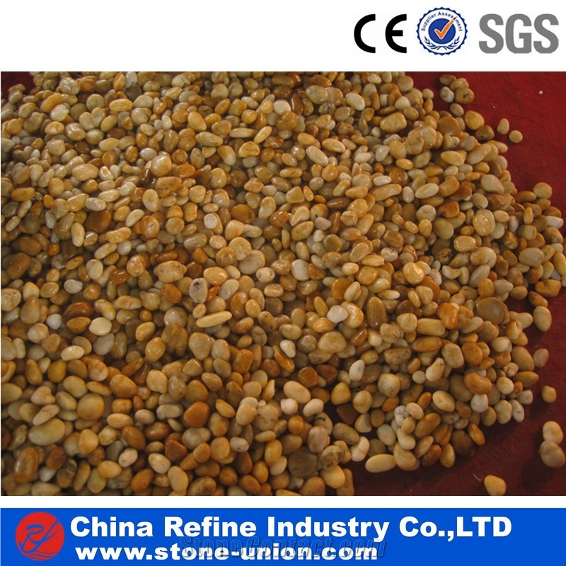Decorative Rose Red Tumbled Garden Pebbles, Red River Stone in Bulk, Cobble Stone Tumbled Finished