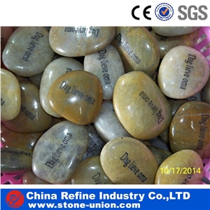 High Polished Red River Stone Pebbles, Cobbles Small Stone & Cheap River Cobble Rock, Superfine Cobbles