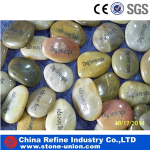 High Polished Red River Stone Pebbles, Cobbles Small Stone & Cheap River Cobble Rock, Superfine Cobbles
