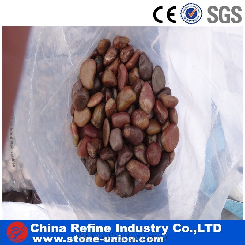 Tumbled Carving River Black Stone Pebble, Cheap River Cobble Stone Wholesale, Dark Color Pebble Stone