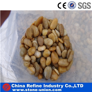 Tumbled Carving River Black Stone Pebble, Cheap River Cobble Stone Wholesale, Dark Color Pebble Stone