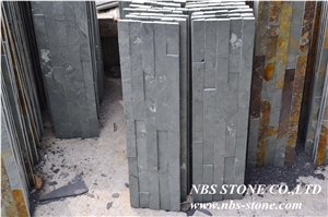 Black Slate Wall Cladding,Black Cultured Stone,Cheap Cultured Stone