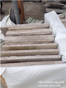 G682 Granite Mushroom Stone, China Yellow Granite Mushroomed Cladding