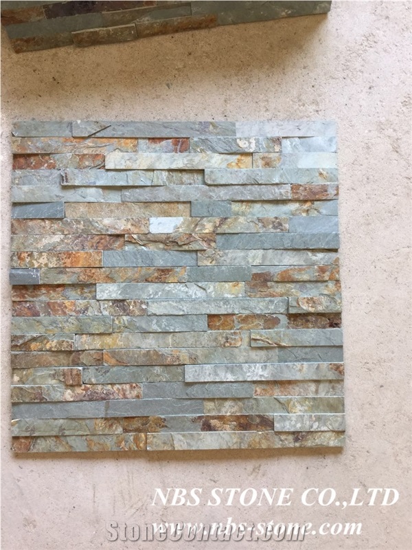 Multicolor Cultured Stone & China Multicolor Slate Culture Stone