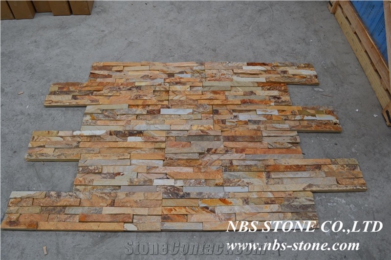 Multicolor Cultured Stone & China Multicolor Slate Culture Stone