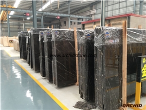 Saint Laurent Brown Marble Polished Tiles & Slabs Saint Laurent Brown Marble Polished Tiles & Slabs