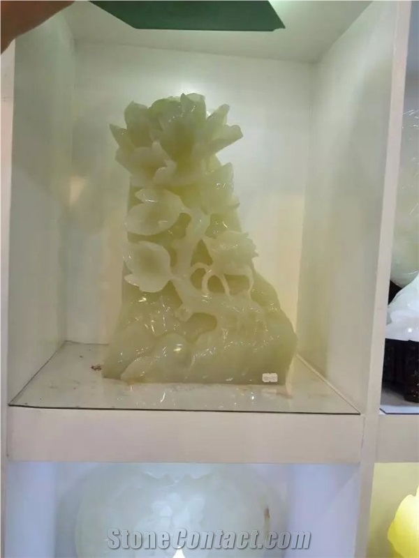 Green Onyx Handicraft Carving,Green Onyx Carved Gifts,Green Jade Onyx Artifacts,Handcrafts