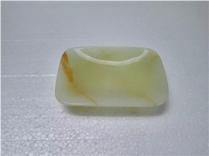 Green Onyx Soap Dish,Green Onyx Bathroom Products,Green Onyx Bath Accessories