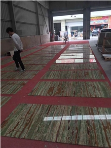 Onice Verde Smeraldo Onyx High Polished Slabs / Cut to Size .Onyx Tiles for Flooring