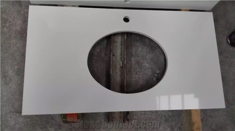 Quartz Stone Bath Tops Bathroom Countertop