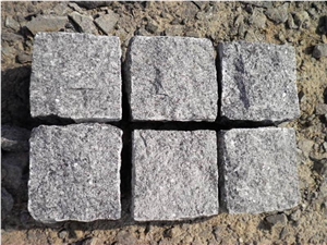 China Dark Grey Granite G654 Paving Stone Natural Split Surface