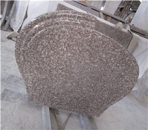 G664 Bainbrook Brown Granite Poland Tombstone & Headstone & Monument