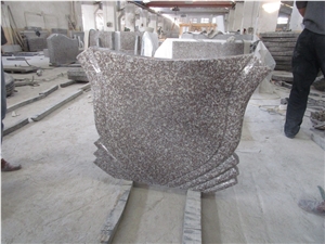 G664 Bainbrook Brown Granite Polish Tombstone & Headstone & Monument