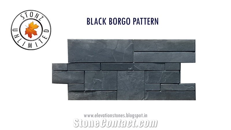 Black Slate Tiles & Slabs, Black Slate Ledge, Black Water Walls, Black Slate Flooring Tiles, Walling Tiles