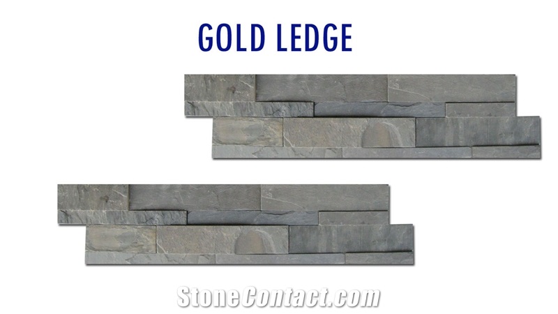 California Gold Slate Tiles & Slabs, Gold Slate Ledge, Gold Slate Borgo, Gold Slate Hand Cut, Yellow Slate Flooring Tiles, Walling Tiles