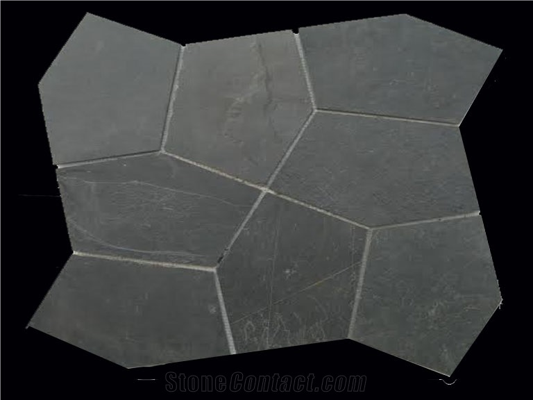 Slate and Lime Flag Stones
