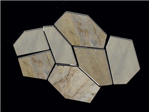 Slate and Lime Flag Stones