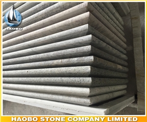 Chinese Factory Direct Natural Grey Granite Bianco Antico Prefab Kitchen Countertop, Laminated Bullnosed Edges Island Tops, Bar Tops Building Project