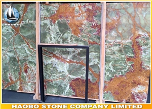 Quality Dark Green Onyx Wholesale Slab Quality Dark Green Onyx Wholesale Slab